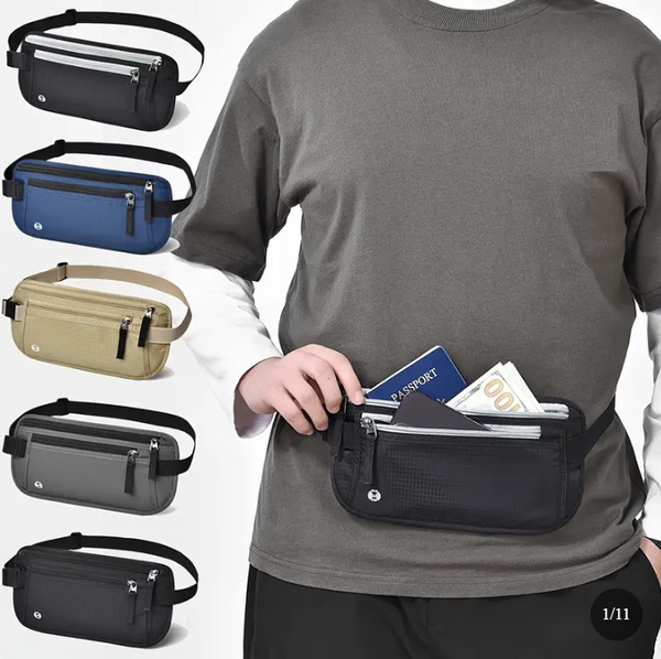Passport Document Bag Personal Invisible Waterproof Mobile